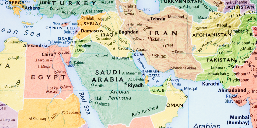 Gửi giấy tờ đi các nước Trung Đông