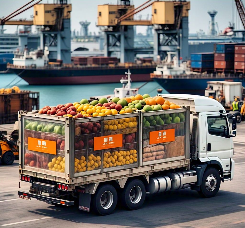 Dịch Vụ Vận Chuyển Hàng Container Hoa Quả Tươi