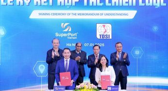 SuperPort Việt Nam hợp tác Trung Quốc phát triển logistics đường sắt.
