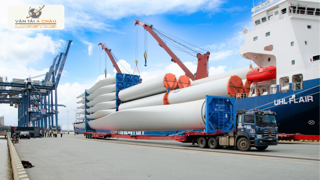 Vận Chuyển Ống Gió Công Nghiệp – Từ Bắc Ninh Vào KCN Hiệp Phước (TP.HCM) Đúng Tiến Độ