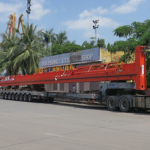 Dịch Vụ Chở Hàng Siêu Dài Từ KCN Hải Phòng Bằng Moóc Sàn