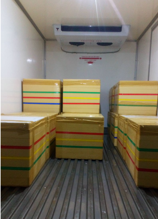 VẬN CHUYỂN CÁ BASA BẰNG CONT LẠNH TỪ AN GIANG ĐẾN HÀ NỘI BẰNG CONT LẠNH 2025