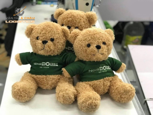 Gấu bông mini in logo – Giải pháp quà tặng thương hiệu hiệu quả cho doanh nghiệp