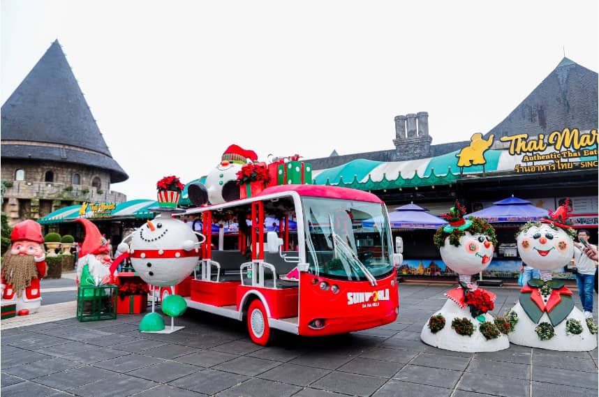 Ba Na Hills trình làng 2 minishow vào dịp Noel
