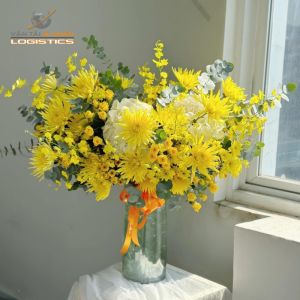 Vận Chuyển Hoa Cúc Vàng Từ Hà Nội Vào Hồ Chí Minh: Giải Pháp Toàn Diện Cho Mùa Tết