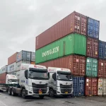 Đội xe đầu kéo vận tải container Hải Phòng