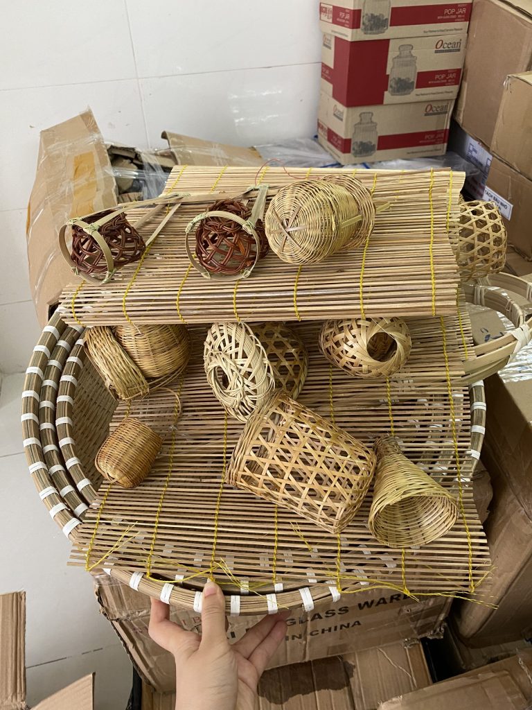 Vận chuyển đồ mây tre, thủ công mỹ nghệ Tết từ Hội An đi TP.HCM