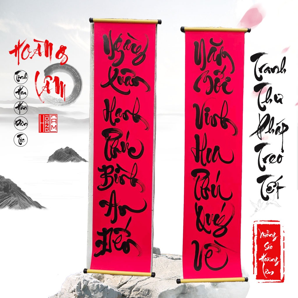 Vận chuyển tranh thư pháp, câu đối đỏ Tết từ Hà Nội đi các tỉnh phía Nam