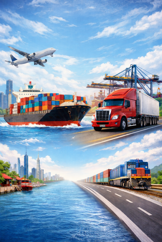 Dịch vụ vận tải thủy bộ kết hợp mang đến giải pháp tốt nhất cho khách hàng